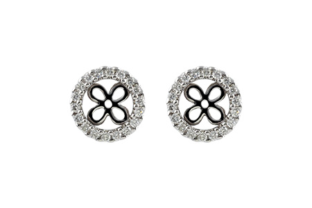 A233-40117: EARRING JACKETS .30 TW (FOR 1.50-2.00 CT TW STUDS)