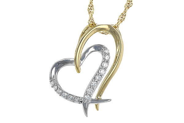 A236-11962: NECKLACE .15 TW