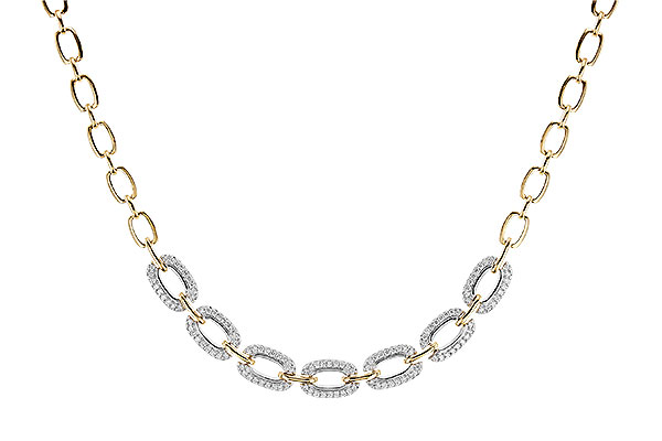 A319-73753: NECKLACE 1.95 TW (17 INCHES)
