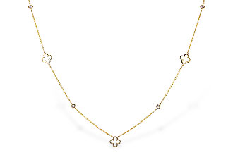 A320-65599: NECKLACE .20 TW (18")