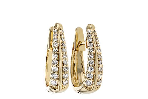 A320-66499: EARRINGS .50 TW