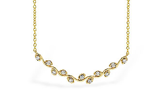 A320-71044: NECKLACE .25 TW (18")