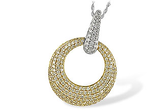 B235-21080: NECK 1.64 YELLOW DIAS 1.90 TW