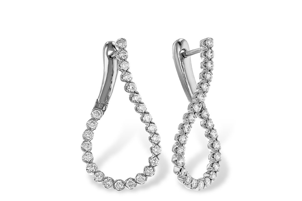 B320-70144: EARRINGS 1.00 TW