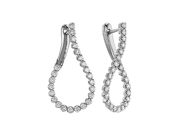 B320-70144: EARRINGS 1.00 TW