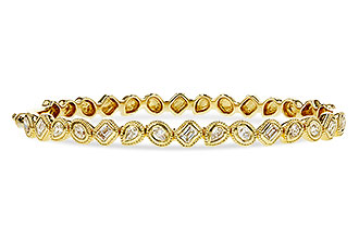 C320-71080: BANGLE 1.00 TW FANCY CUT DIAS