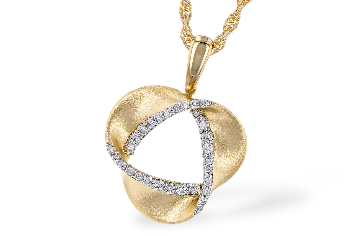 D318-90180: NECKLACE .20 TW