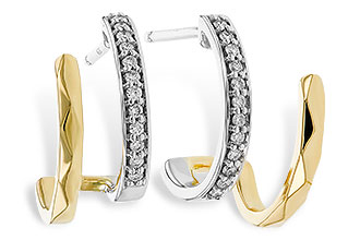 D320-67380: EARRINGS .12 TW