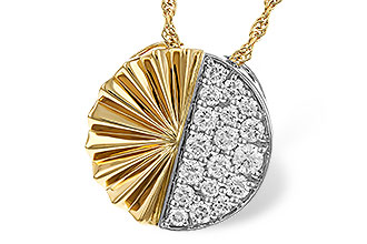 D320-70098: NECKLACE .50 TW