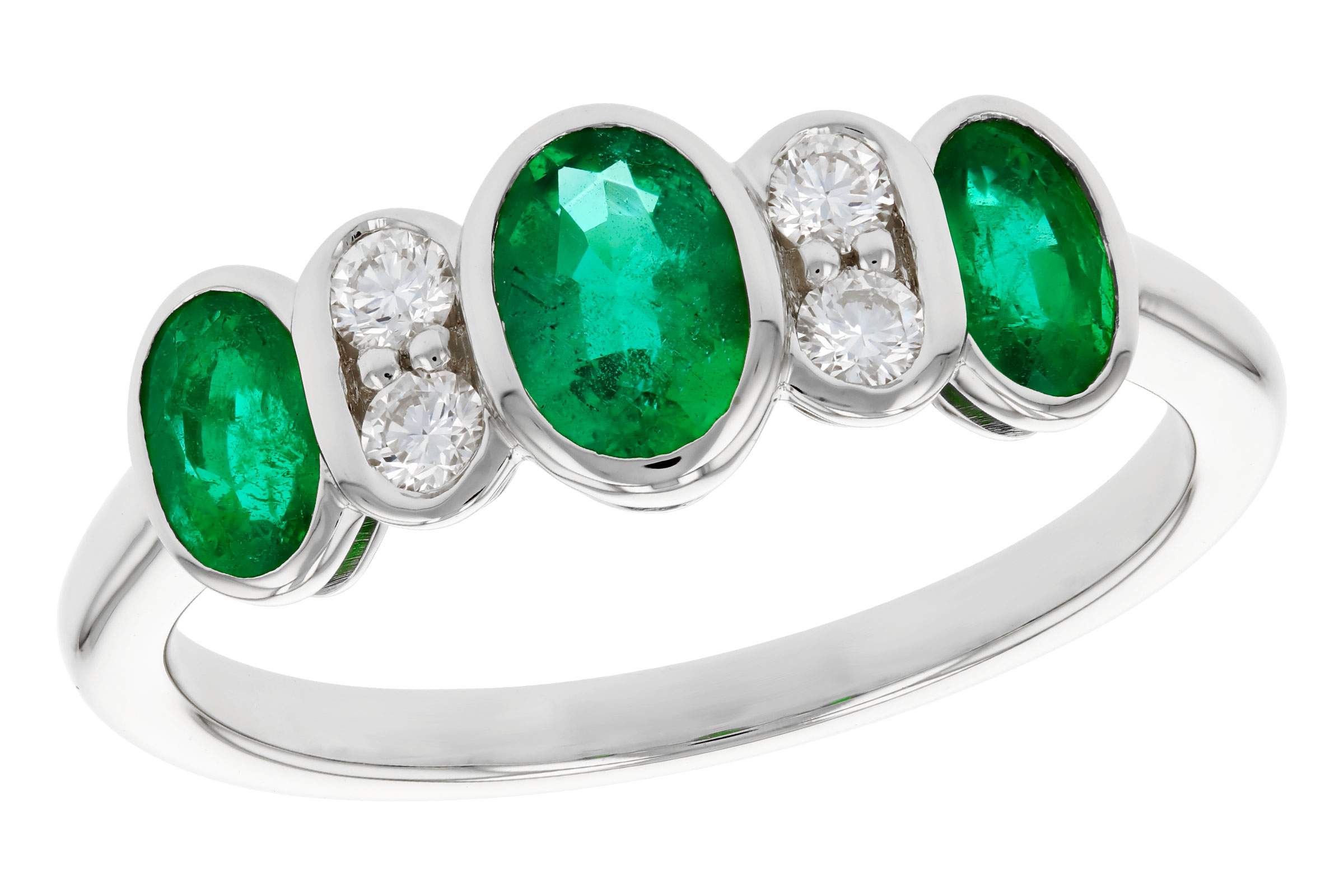 D321-57398: LDS RG .90 TW EMERALD 1.05 TGW