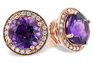 E231-58362: EARR 3.63 AMETHYST 3.82 TGW