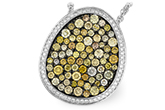 E231-59198: NECK 2.16 MULTI-COLOR DIAS 2.46 TW