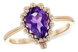 E235-21980: LDS RING 1.06 CT AMETHYST