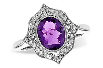 E319-79253: LDS RG 1.52 AMETHYST 1.70 TGW (9x7MM AMY)