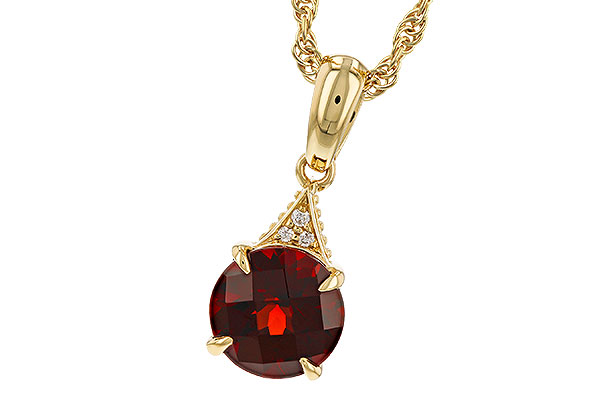 E320-70116: NECK 1.46 GARNET 1.47 TGW (7MM RD)