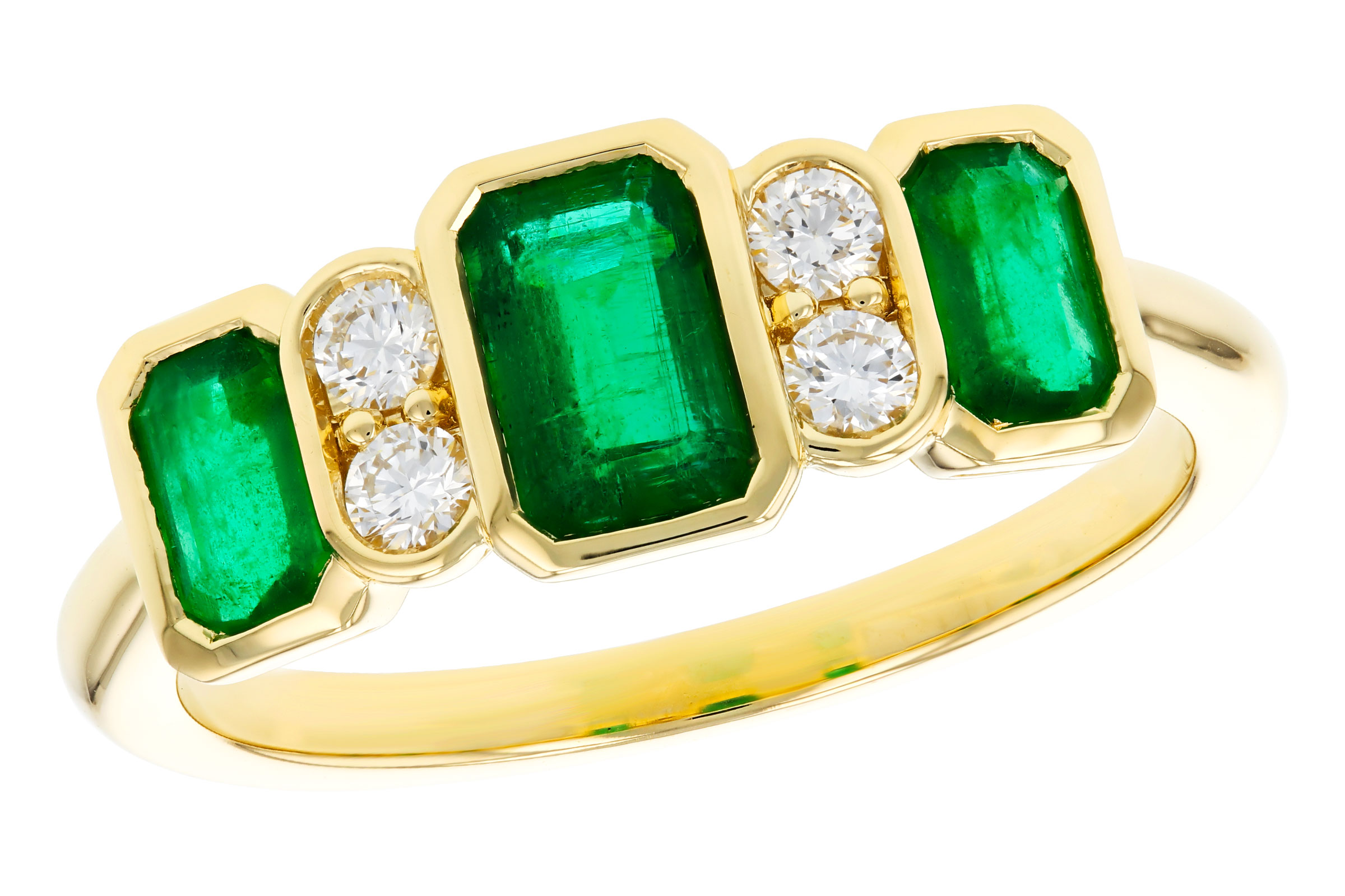 E321-56507: LDS RG 1.04 TW EMERALD 1.19 TGW