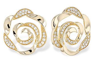 F319-75580: EARRINGS .25 TW