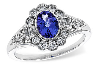 F320-64698: LDS RG .80 TANZANITE 1.20 TGW (7x5MM OV)