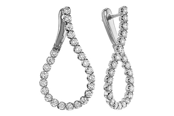 F320-70153: EARRINGS 2.00 TW