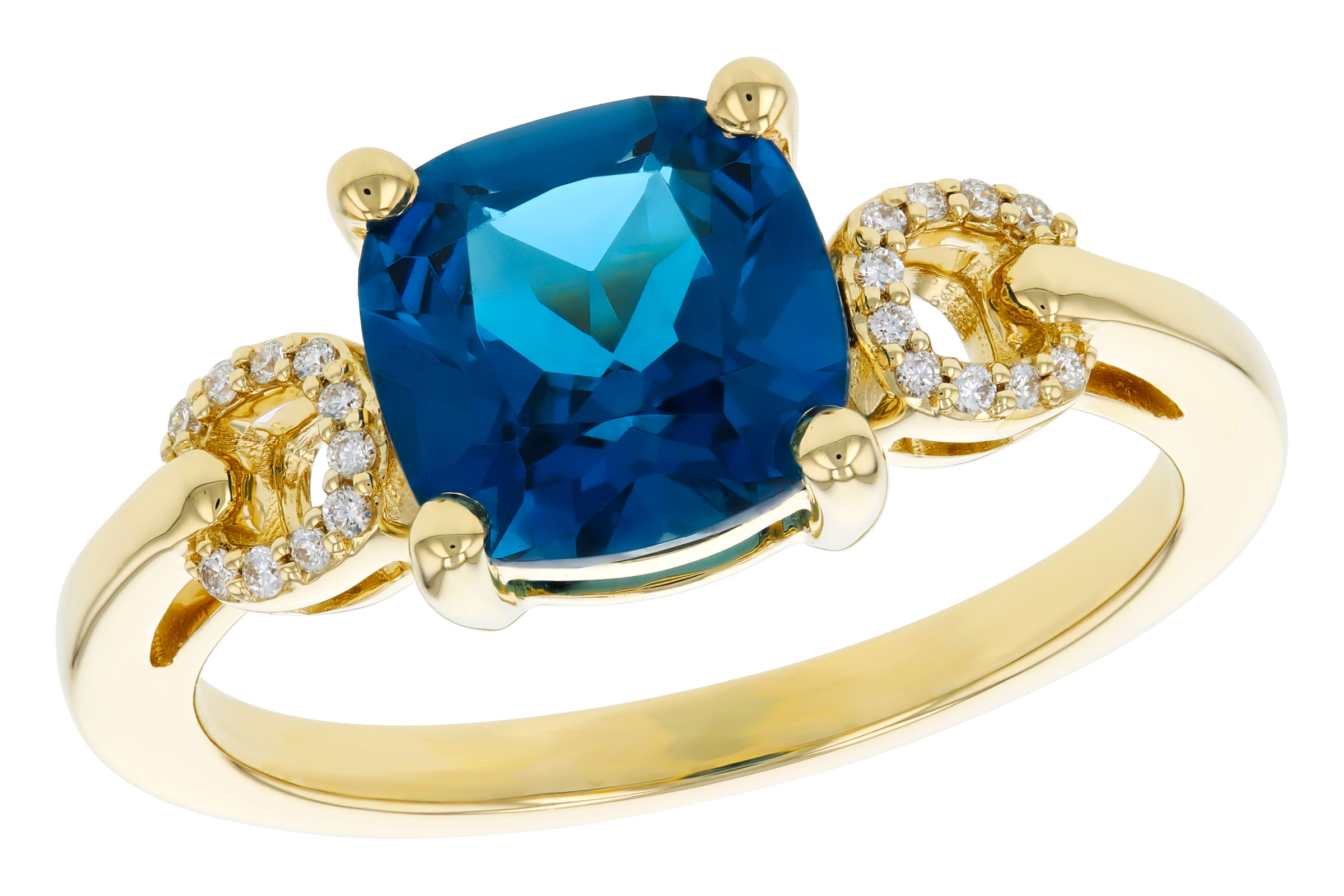F321-56498: LDS RG 2.16 LONDON BLUE TOPAZ 2.21 TGW (8MM LBT)