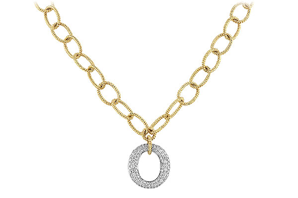 G236-10125: NECKLACE 1.02 TW (17 INCHES)