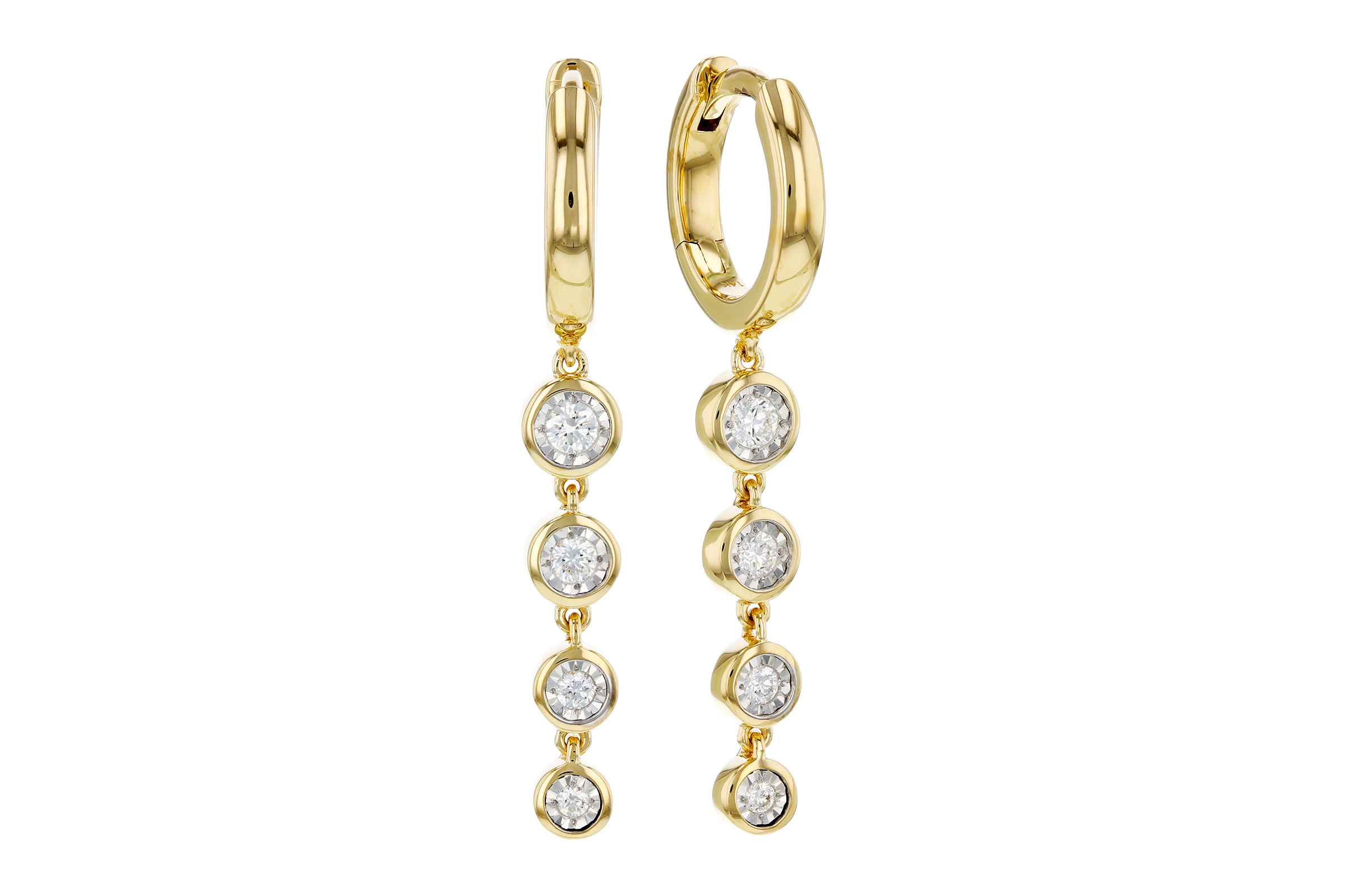 G321-56462: EARRINGS .23 TW