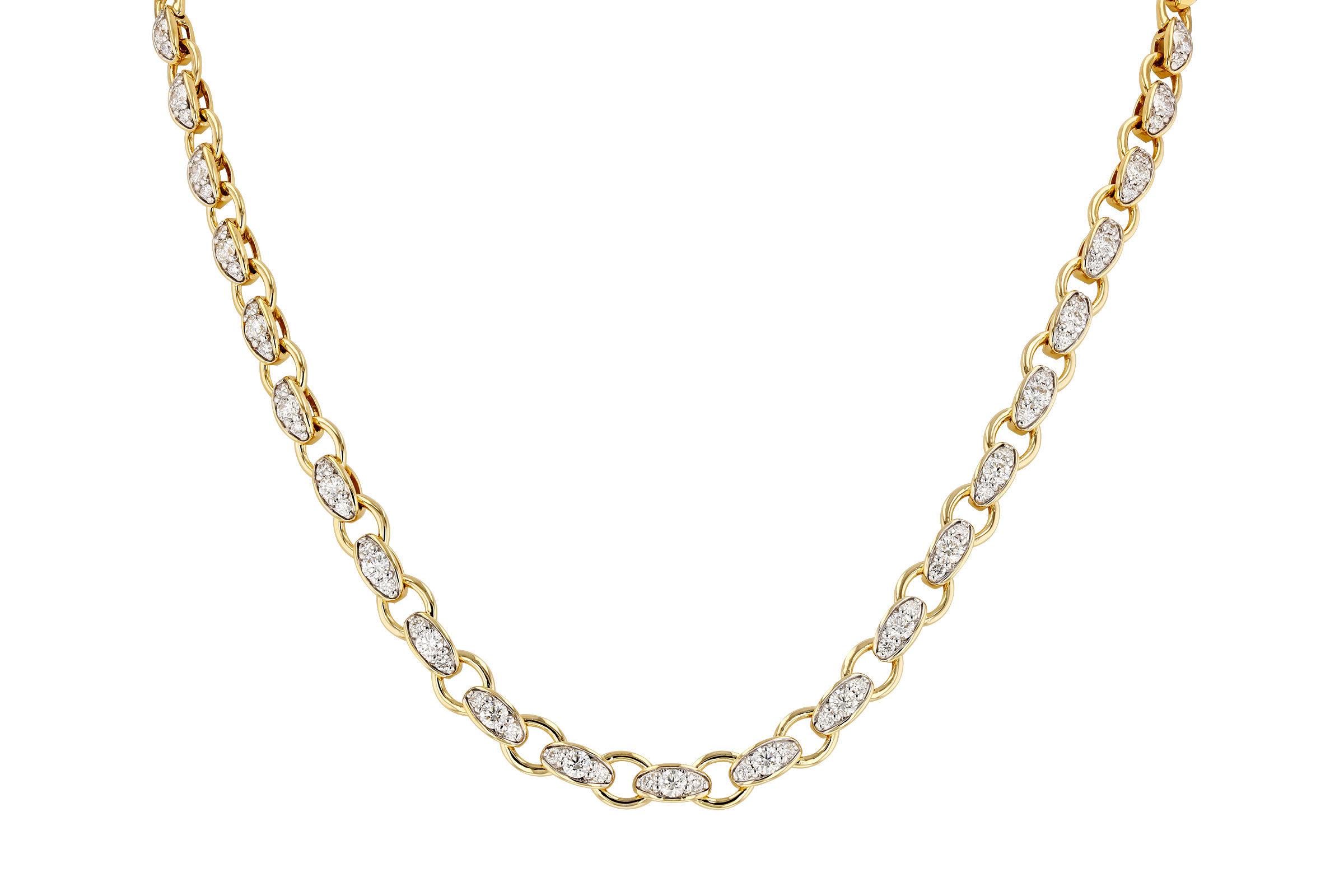 G321-56471: NECKLACE 3.18 TW (17.25")