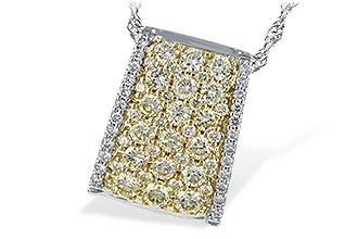 H235-20134: NECK .95 YELLOW DIAS 1.09 TW