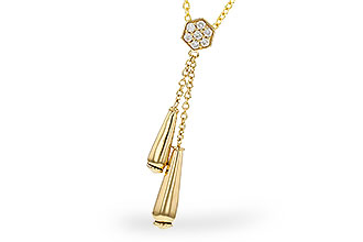 H320-64689: NECKLACE .11 TW
