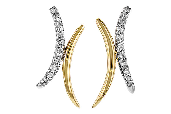 H320-68343: EARRINGS .15 TW