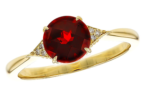 H320-70116: LDS RG 1.46 GARNET 1.48 TGW (7MM RD)