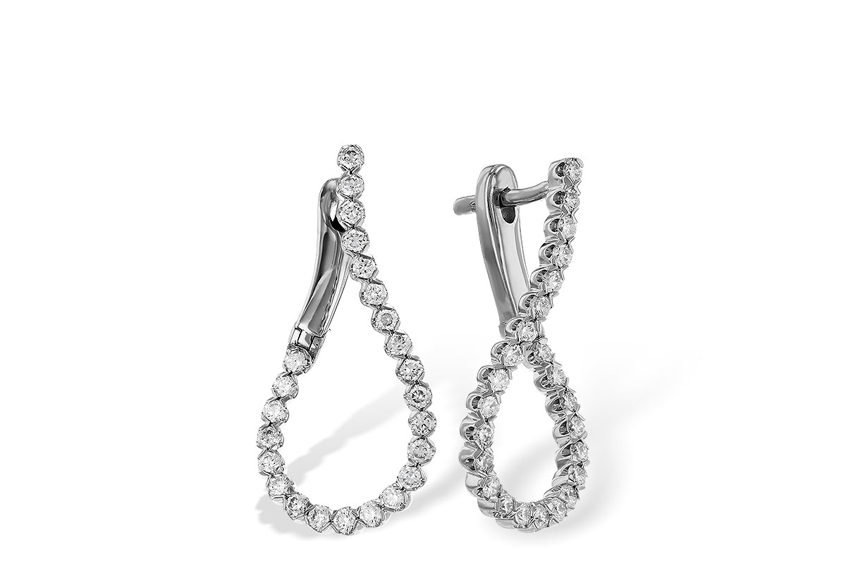 H321-54689: EARRINGS .50 TW
