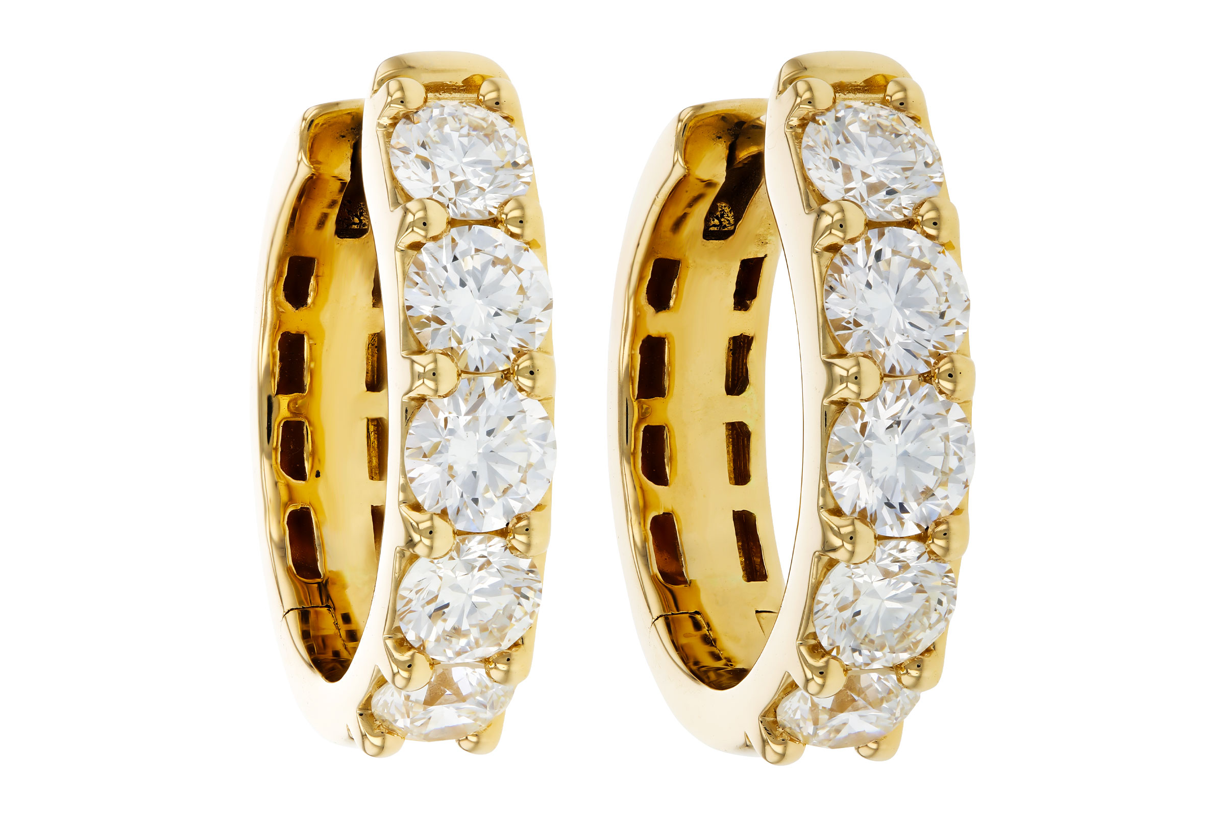 H321-55607: EARRINGS 2.00 TW