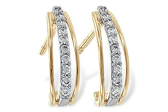 K230-65552: EARRINGS .19 TW
