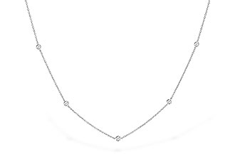 K318-84707: NECK .50 TW 18" 9 STATIONS OF 2 DIA (BOTH SIDES)