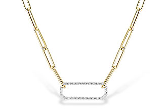 K319-72907: NECKLACE .50 TW (17 INCHES)