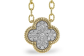 K319-81052: NECKLACE .32 TW (18")