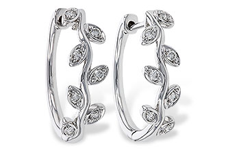 K320-65607: EARRINGS .25 TW