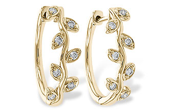 K320-65607: EARRINGS .25 TW
