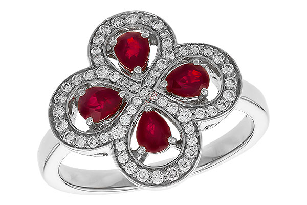 K320-69234: LDS RG .68 TW RUBY .96 TGW