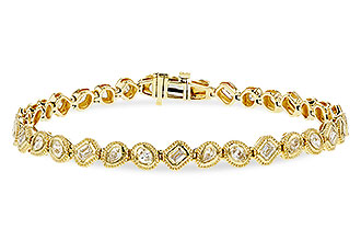 K320-71071: BRACELET 2.15 TW FANCY CUT DIAMONDS