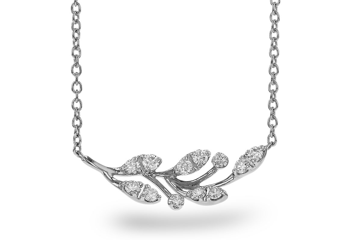 L320-66461: NECKLACE .32 TW (18")