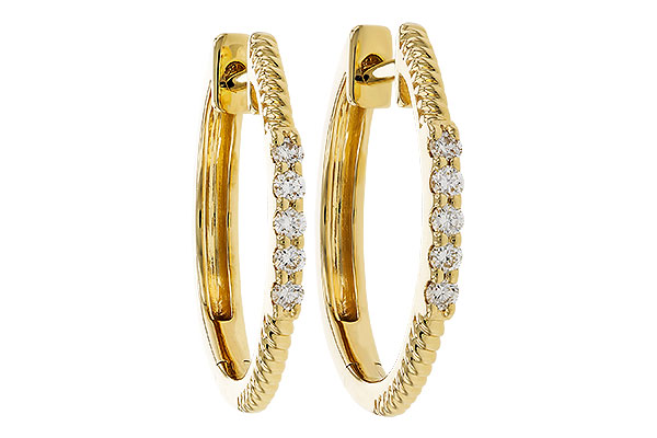 L320-68343: EARRINGS .11 TW