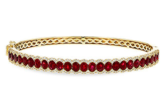 L320-71007: BANGLE 5.04 TW RUBY 5.60 TGW