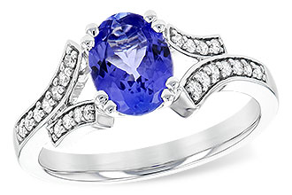 M236-15634: LDS RG 1.15 TANZANITE 1.30 TGW