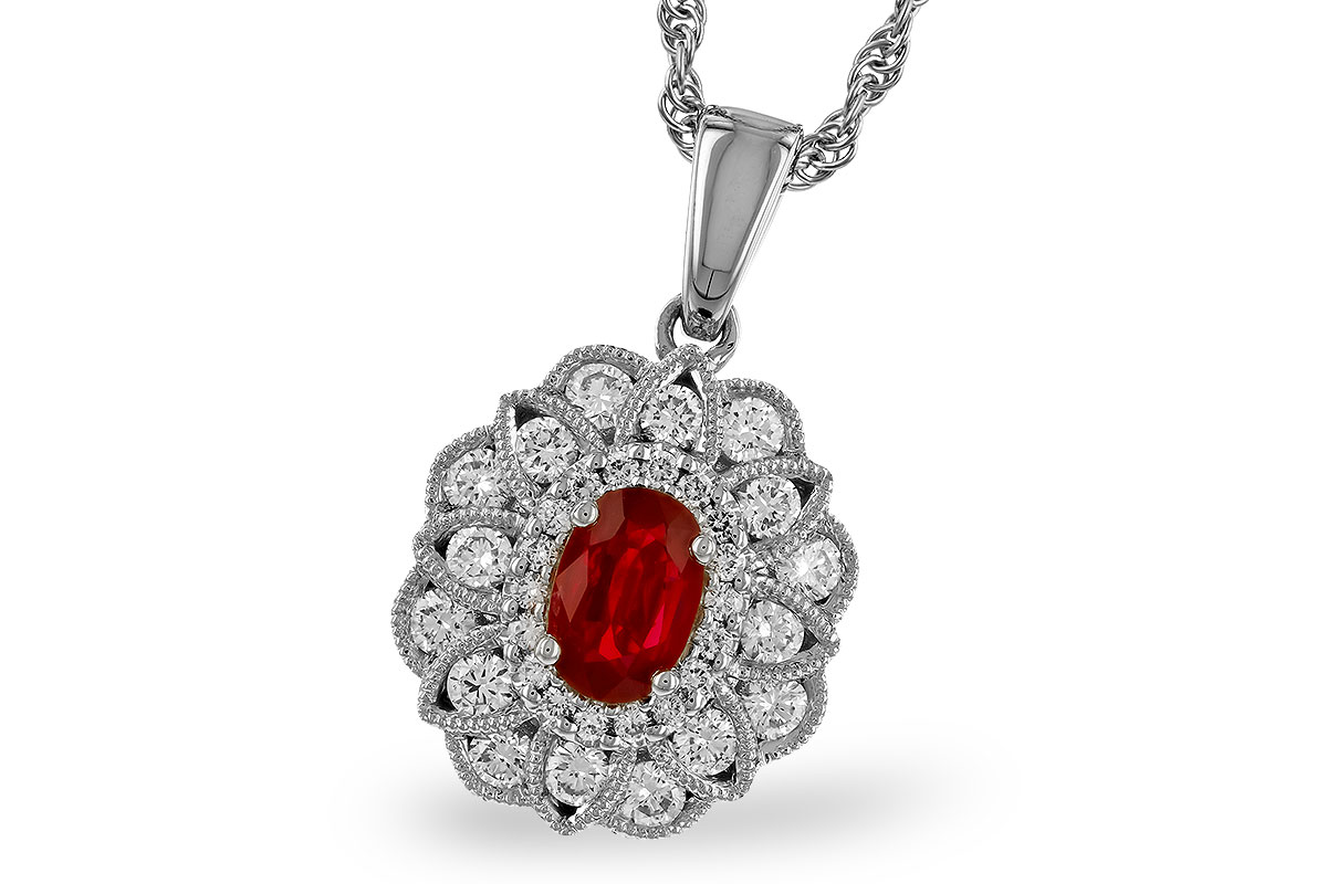 M319-80125: NECK .55 RUBY TW 1.07 TGW (6x4MM RUBY)