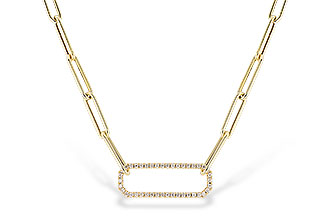 K319-72907: NECKLACE .50 TW (17 INCHES)